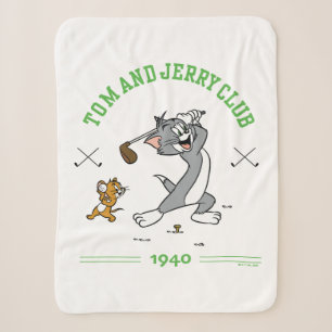 Couverture Sherpa Club de golf Tom & Jerry 1940
