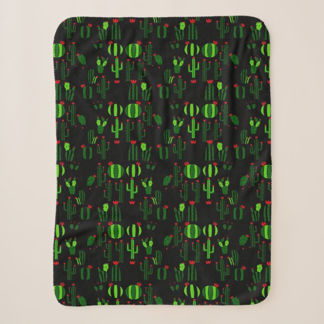 Couverture Sherpa Cluster Cactus (Devant)