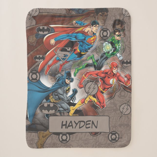 Couverture Sherpa Collage de la Ligue de Justice (Devant)