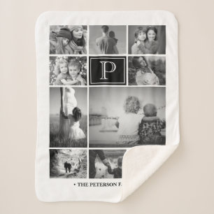 Couverture Sherpa Collage photo Sherpa Blanket