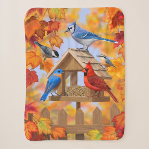 Couverture Sherpa Collecte d'oiseaux d'automne
