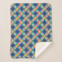  colorful retro geometric pattern