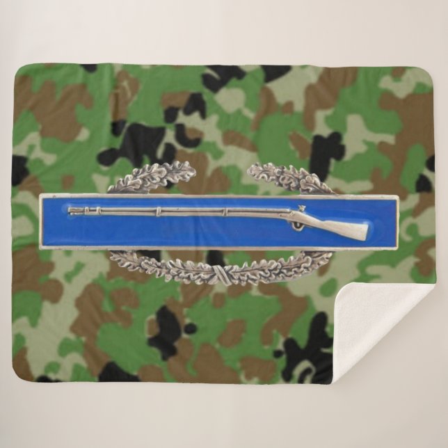 COUVERTURE SHERPA COMBAT INFRANTRYMAN'S BADGE (CIB) (Devant (Horizontal))