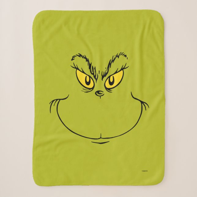 Couverture Sherpa Comment le Grinch Stole Face de Noël (Devant)