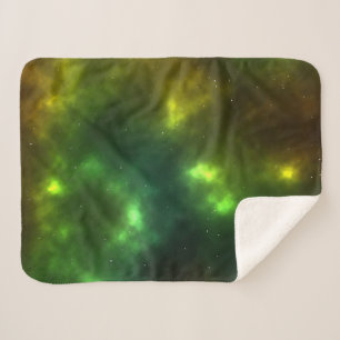 Couverture Sherpa Conception de constellations de l'espace cosmique 