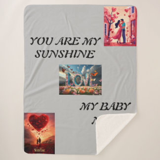 Couverture Sherpa Confort amoureux, feuille de lit de la Saint-Valen