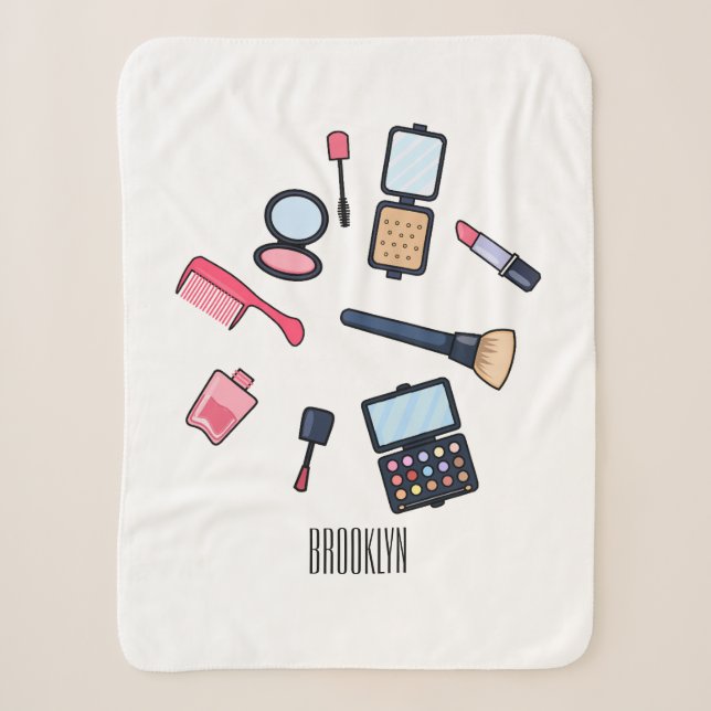 Couverture Sherpa Cosmétique / maquillage illustration (Devant)