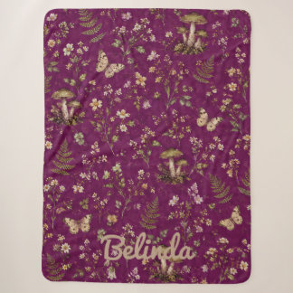 Couverture Sherpa Cottage vintage pour jardin