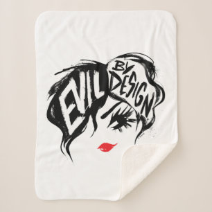 Couverture Sherpa Cruella Le Mal Par Le Design Brush Stroke Peintur