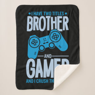 Couverture Sherpa Crushing deux titres Brother et Gamer