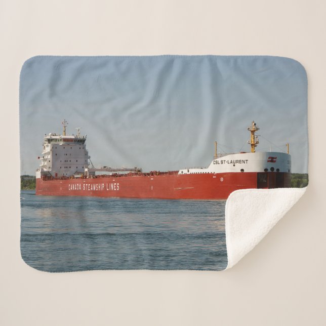 Couverture sherpa CSL St. Laurent (Devant (Horizontal))