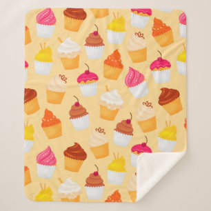 Couverture Sherpa Cupcakes