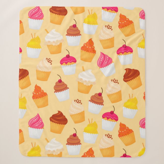 Couverture Sherpa Cupcakes (Devant)