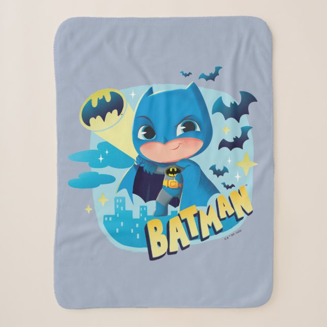 Couverture Sherpa Cuter than mignon Batman (Devant)
