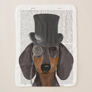 Couverture Sherpa Dachshund, Hound et Casquette