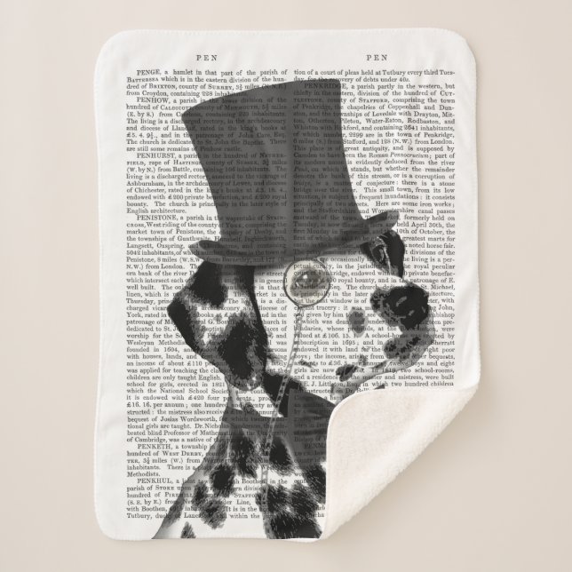 Couverture Sherpa Dalmatien, Hound officiel et Casquette (Devant)