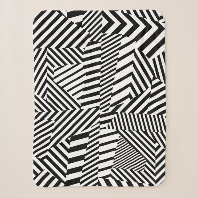 Couverture Sherpa Dazzle Camouflage (Devant)