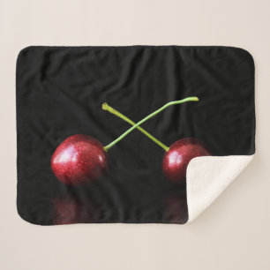 Couverture Sherpa Deux cerises sbcn