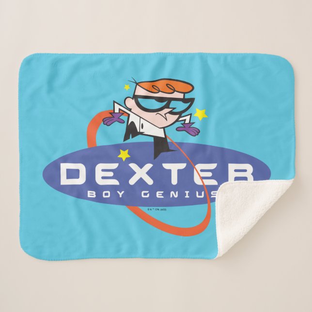 Couverture Sherpa Dexter "Boy Genius" (Devant (Horizontal))