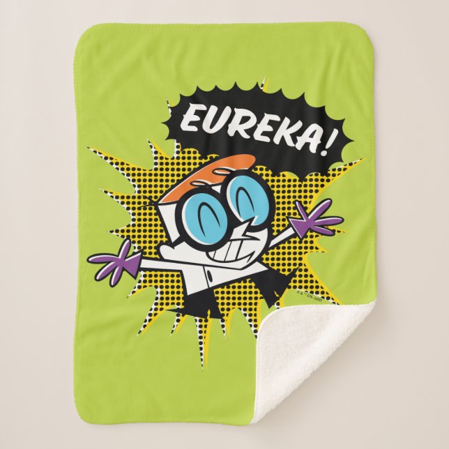 Couverture Sherpa Dexter "Eureka !" Graphique de légende demi-ton (Devant)
