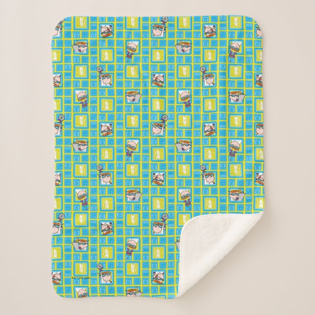 Couverture Sherpa Dexter's Laboratory Experiments Pattern (Devant)