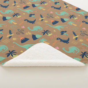 Couverture Sherpa Dino Land