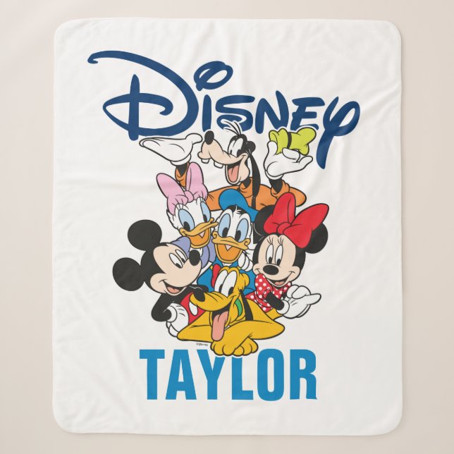 Couverture Sherpa Disney | Mickey & Friends - Vacances en famille (Devant)