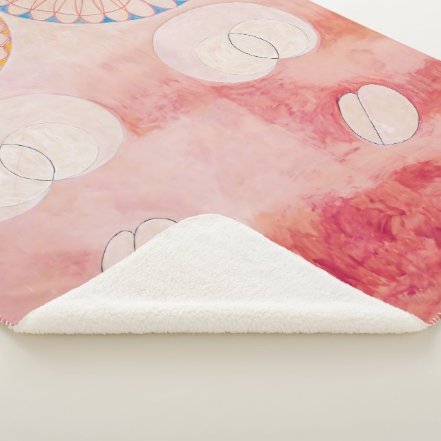 Couverture Sherpa Dix plus grandes, no 9, sagesse | Hilma af Klint | (3/4)