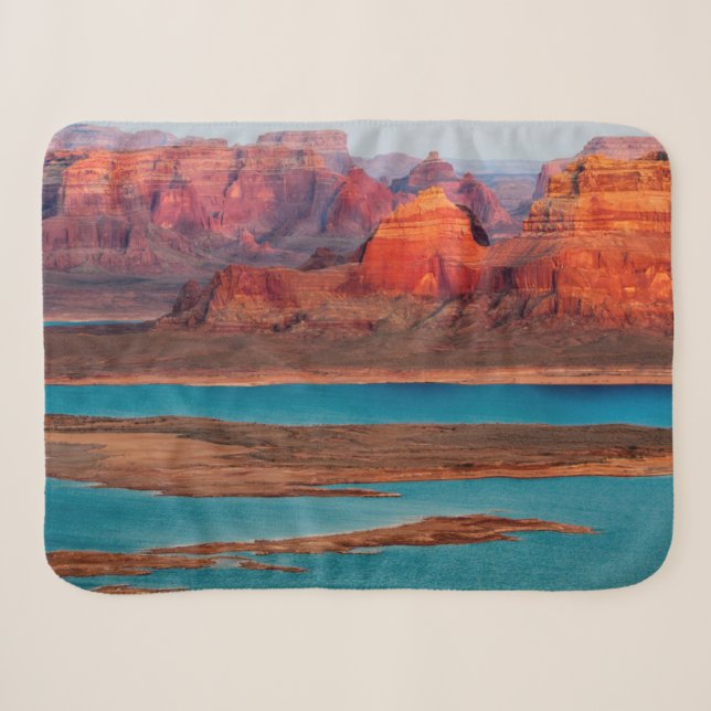 Couverture Sherpa Dominguez Butte & Lake Powell, Utah (Devant (Horizontal))