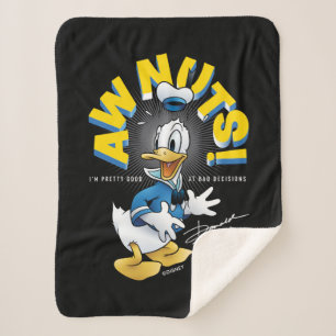 Couverture Sherpa Donald Duck Awnut !