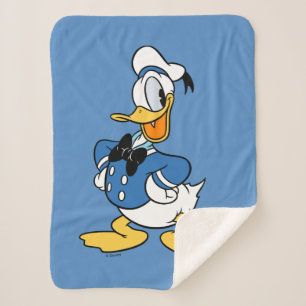 Couverture Sherpa Donald Duck Smile