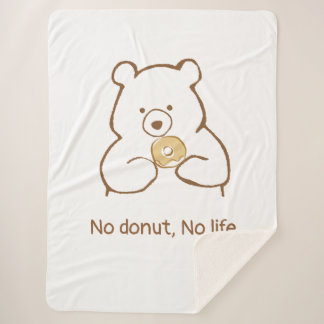 Couverture Sherpa Donuts, Ours, et Moi