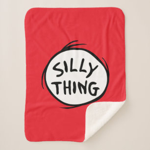 Couverture Sherpa Dr Seuss   Chose 1 Chose 2 - Chose stupide