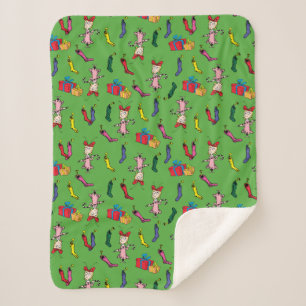 Couverture Sherpa Dr Seuss   The Grinch   Cindy-Lou Qui Motif
