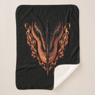 Couverture Sherpa Dragon en flammes derrière l'épée