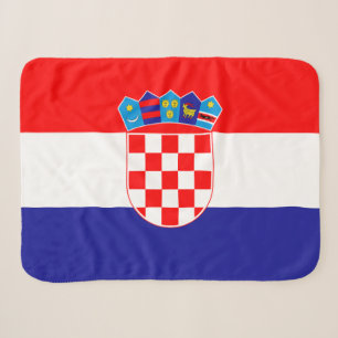 Couverture Sherpa Drapeau croate