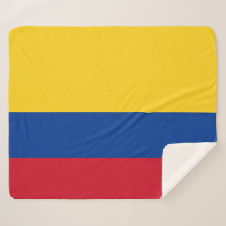 Couverture Sherpa Drapeau de la Colombie