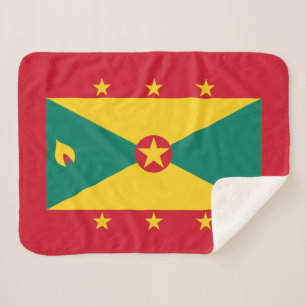 Couverture Sherpa Drapeau de la Grenade