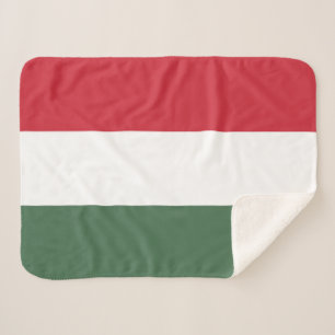 Couverture Sherpa Drapeau de la Hongrie