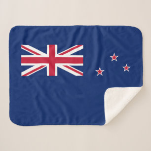 Couverture Sherpa Drapeau de la Nouvelle-Zélande