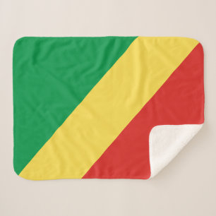 Couverture Sherpa Drapeau de la République du Congo