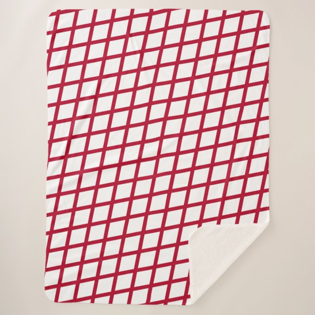 Couverture Sherpa Drapeau de l'Alabama (Devant)