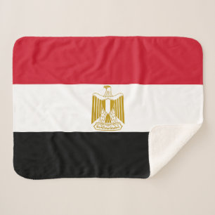 Couverture Sherpa Drapeau de l'Égypte
