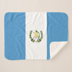 Couverture Sherpa Drapeau du Guatemala