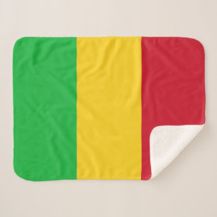 Couverture Sherpa Drapeau du Mali