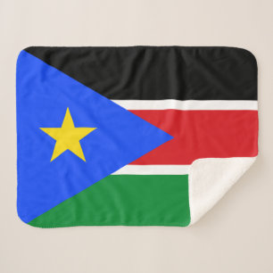 Couverture Sherpa Drapeau du Soudan du Sud