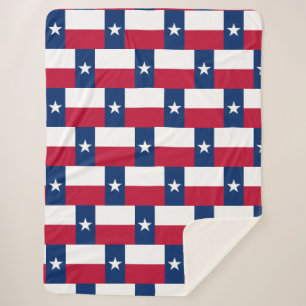 Couverture Sherpa Drapeau du Texas