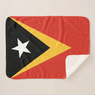 Couverture Sherpa Drapeau du Timor oriental