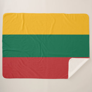 Couverture Sherpa Drapeau lituanien