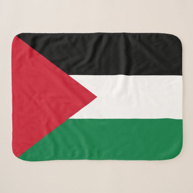 Couverture Sherpa Drapeau palestinien (Devant (Horizontal))
